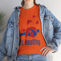 Eat Healthy Unisex Heavy Cotton Tee