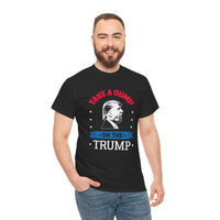 Take A Dump On The Trump Unisex Heavy Cotton Tee