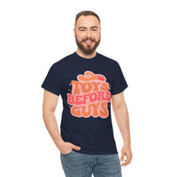Toys Before Guys Unisex Heavy Cotton Tee