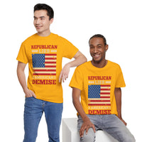 Republican Lies American Demise Unisex Heavy Cotton Tee
