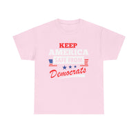 Keep America Safe From Democrats Unisex Heavy Cotton Tee