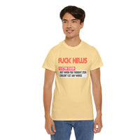 Fuck News Unisex Heavy Cotton Tee
