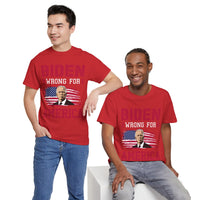 Biden Wrong for America Unisex Heavy Cotton Tee