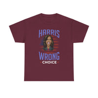 Harris Wrong Choice Unisex Heavy Cotton Tee