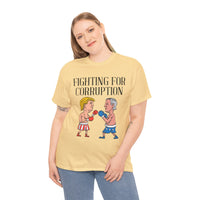 Fighting For Corruption Unisex Heavy Cotton Tee