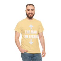 The Man The Legend Unisex Heavy Cotton Tee