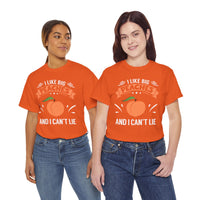 I Like Big Peaches I Can't Lie Unisex Heavy Cotton Tee