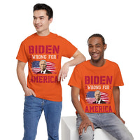 Biden Wrong for America Unisex Heavy Cotton Tee