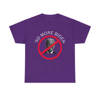 No More Biden Unisex Heavy Cotton Tee
