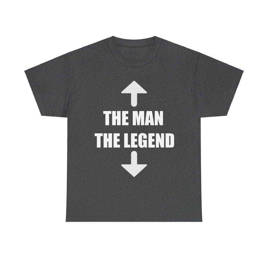 The Man The Legend Unisex Heavy Cotton Tee