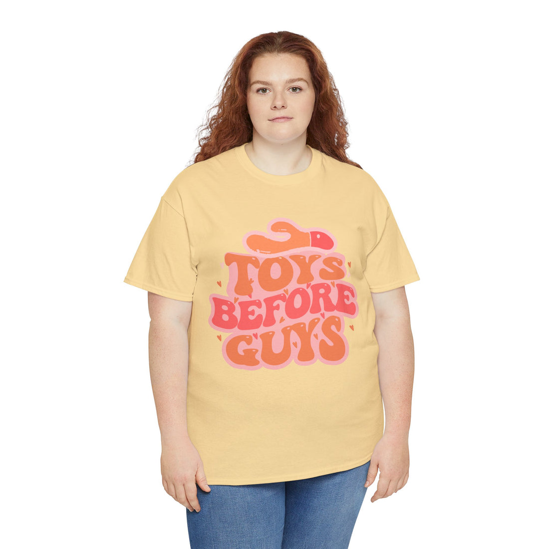 Toys Before Guys Unisex Heavy Cotton Tee