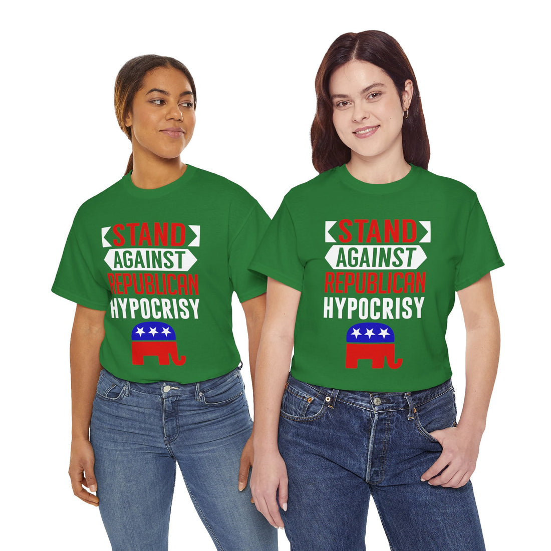 Stand Against Republican Hypocrisy Unisex Heavy Cotton Tee