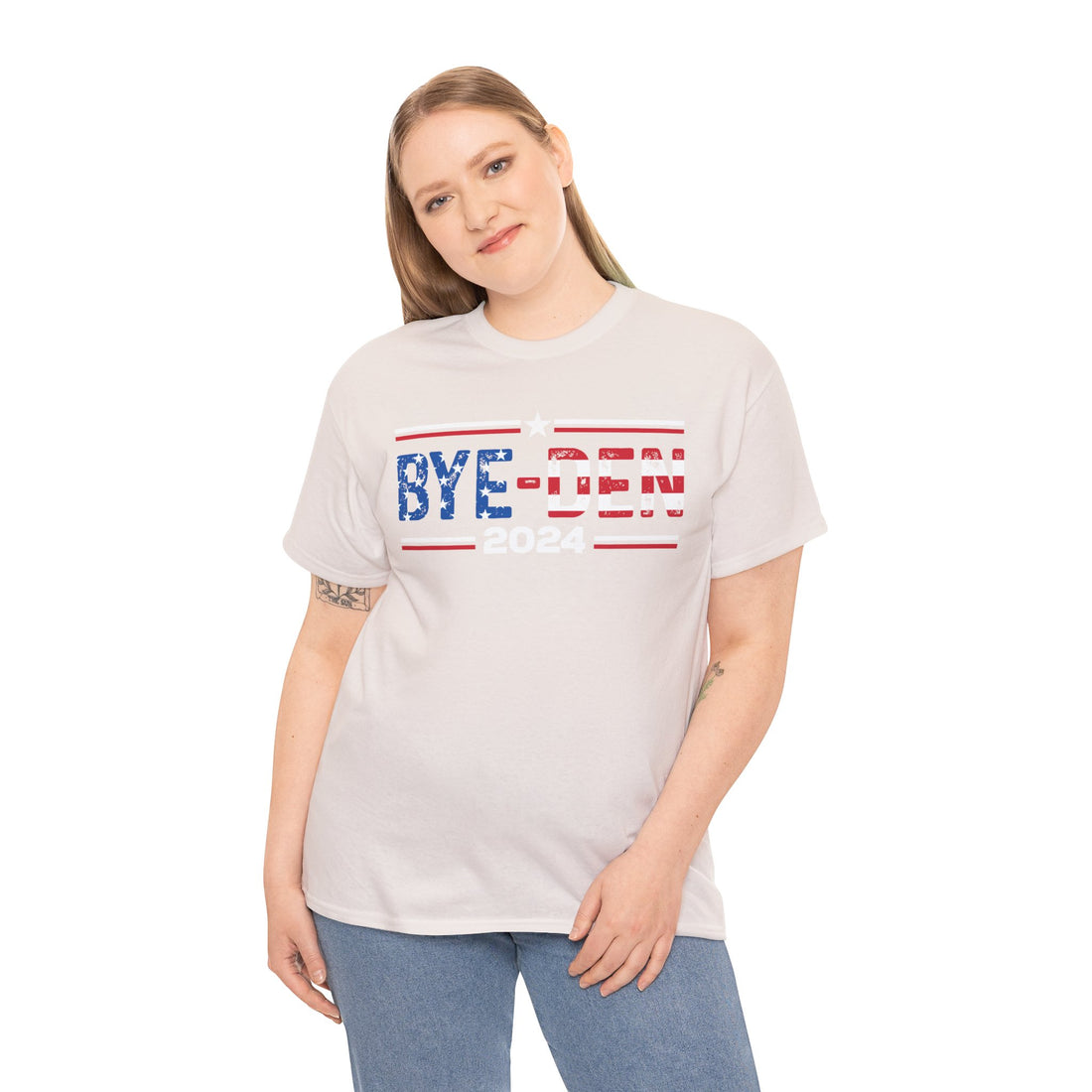Bye Den 2024 Unisex Heavy Cotton Tee