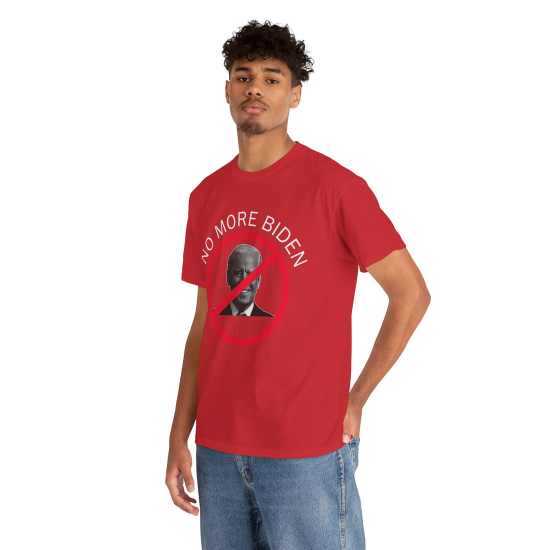 No More Biden Unisex Heavy Cotton Tee