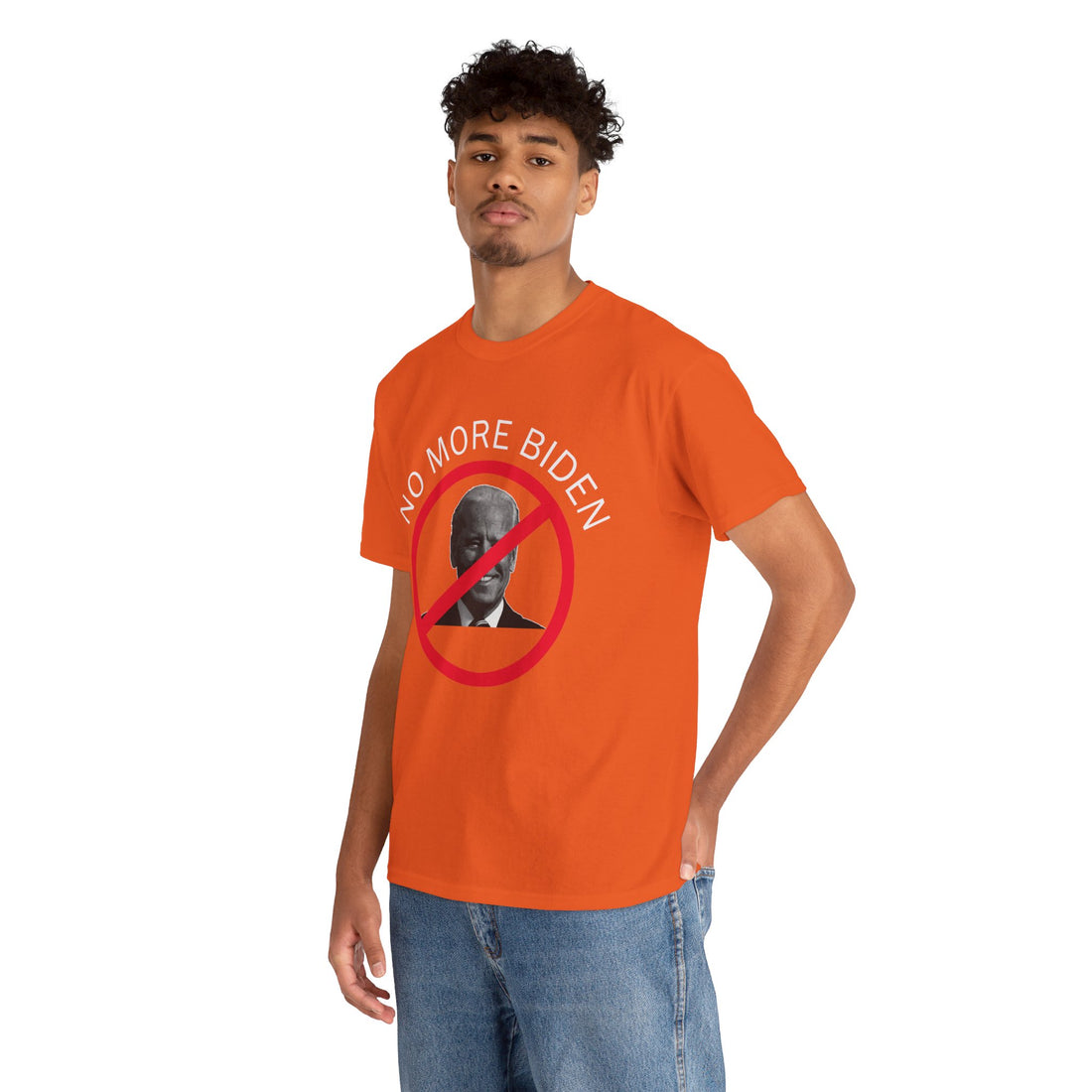 No More Biden Unisex Heavy Cotton Tee