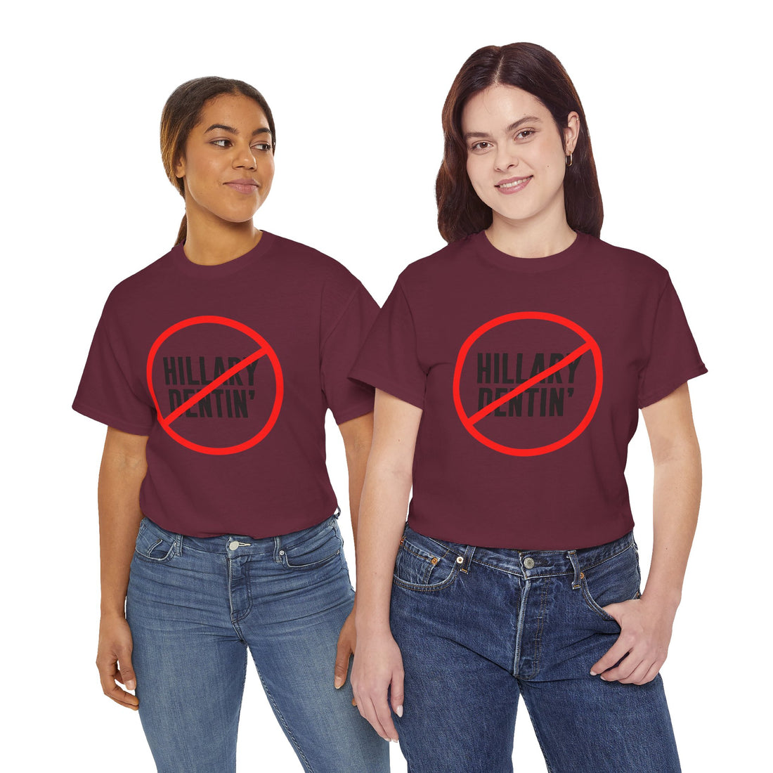 Hillary Dentin Unisex Heavy Cotton Tee