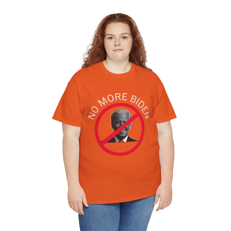 No More Biden Unisex Heavy Cotton Tee