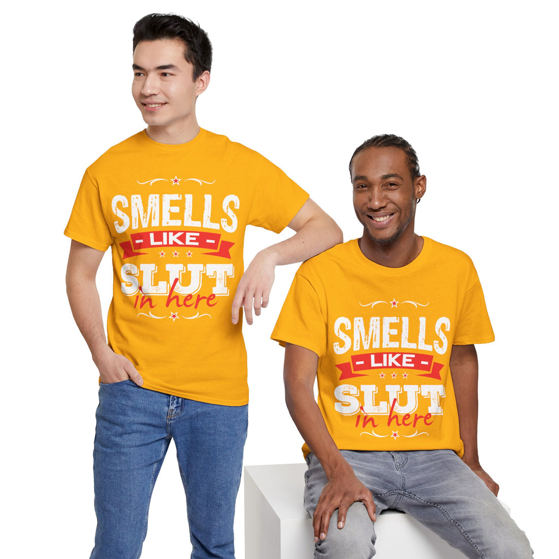 Smells Like Slut In Here Unisex Heavy Cotton Tee