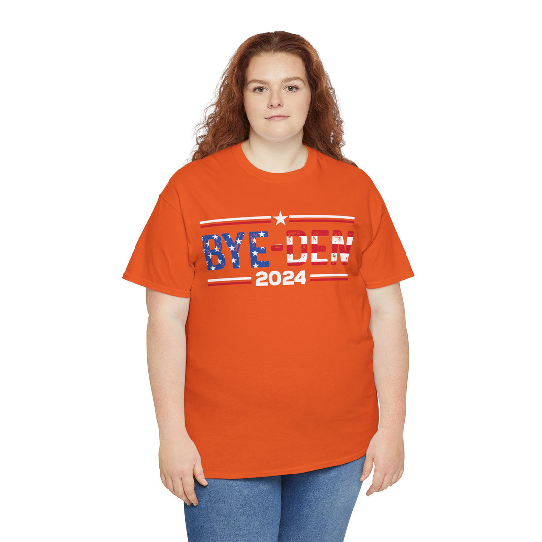 Bye Den 2024 Unisex Heavy Cotton Tee