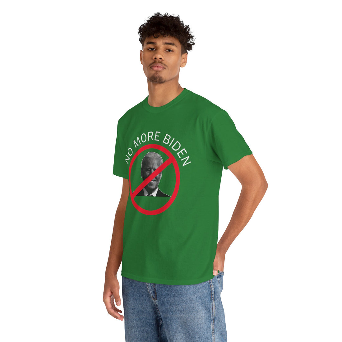 No More Biden Unisex Heavy Cotton Tee