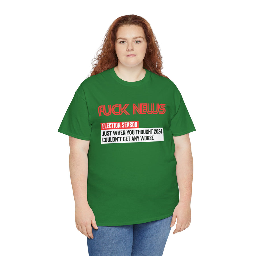 Fuck News Unisex Heavy Cotton Tee