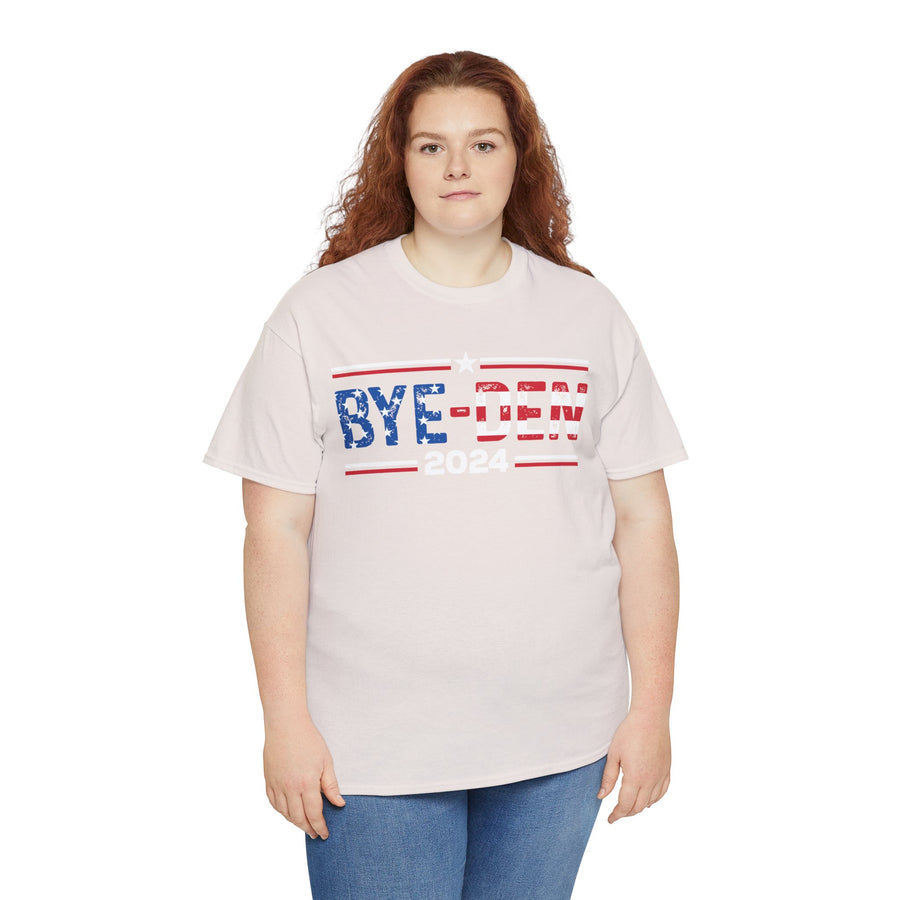 Bye Den 2024 Unisex Heavy Cotton Tee