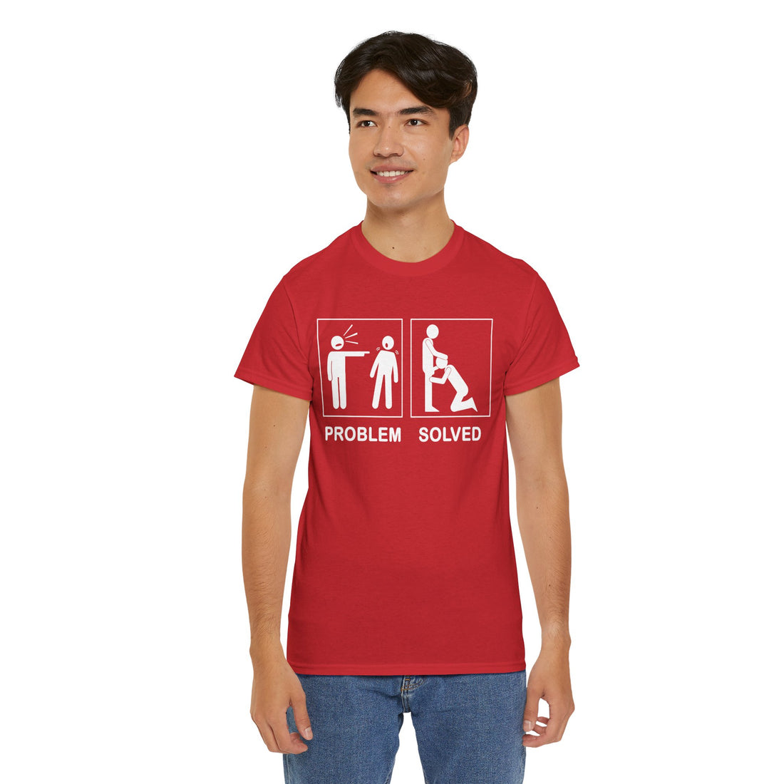 Problem Solved Unisex Heavy Cotton Tee