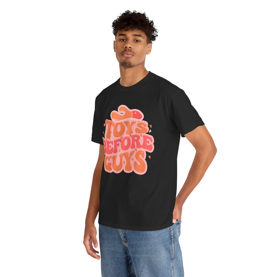 Toys Before Guys Unisex Heavy Cotton Tee