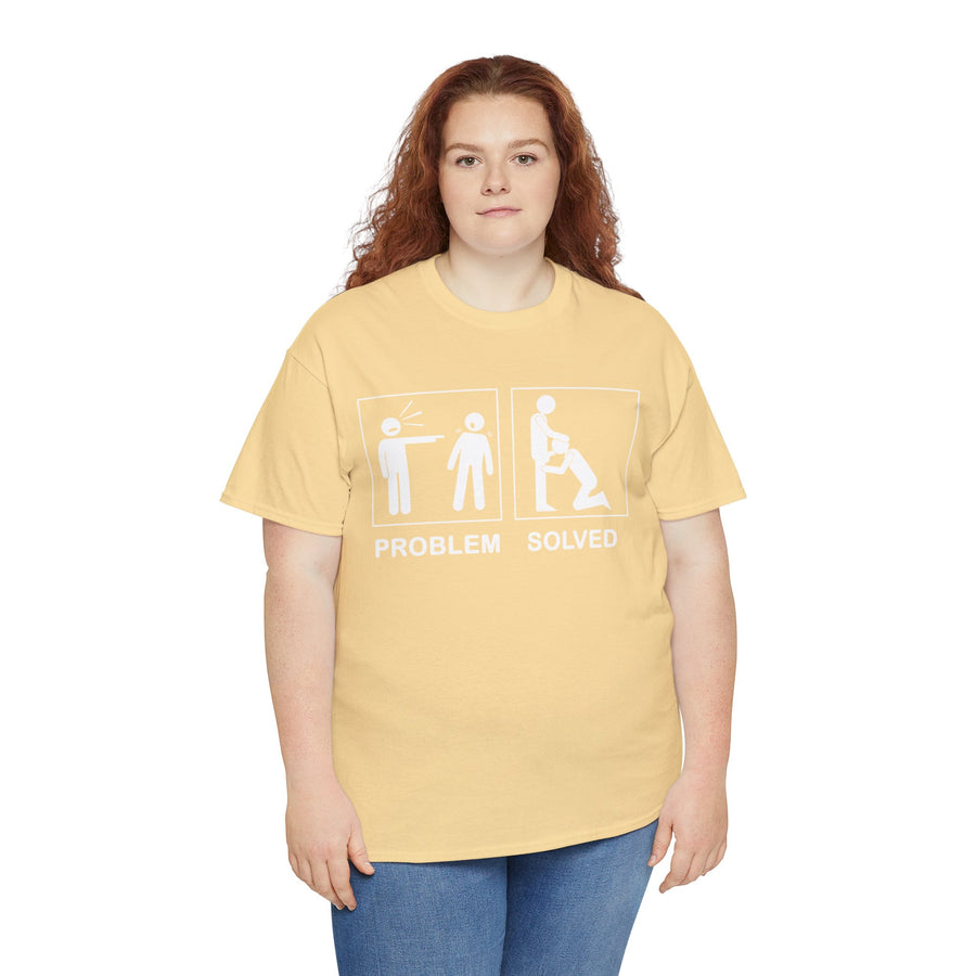 Problem Solved Unisex Heavy Cotton Tee