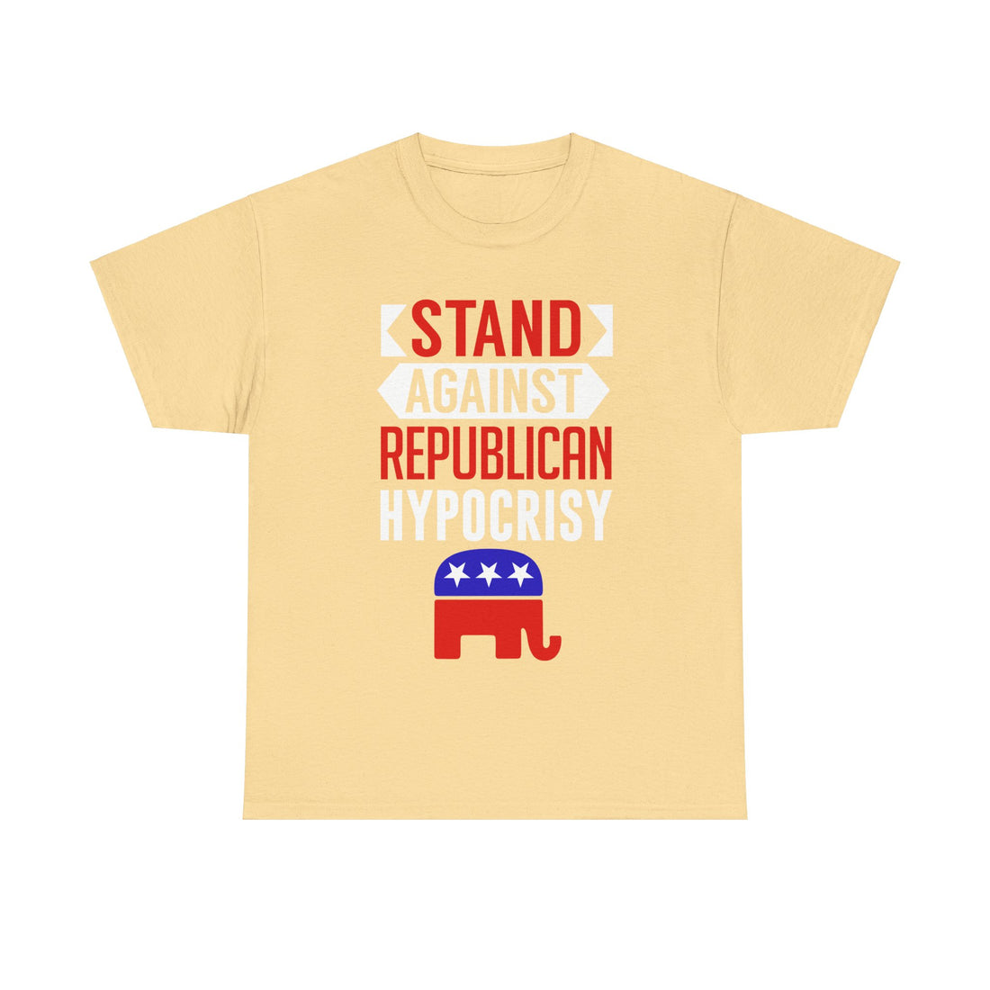 Stand Against Republican Hypocrisy Unisex Heavy Cotton Tee