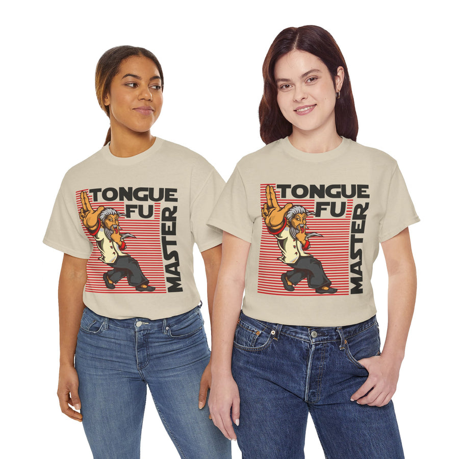 Tongue Fu Master Unisex Heavy Cotton Tee