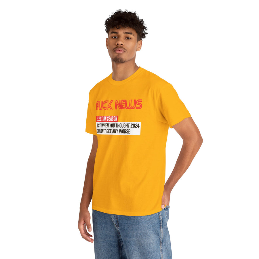 Fuck News Unisex Heavy Cotton Tee