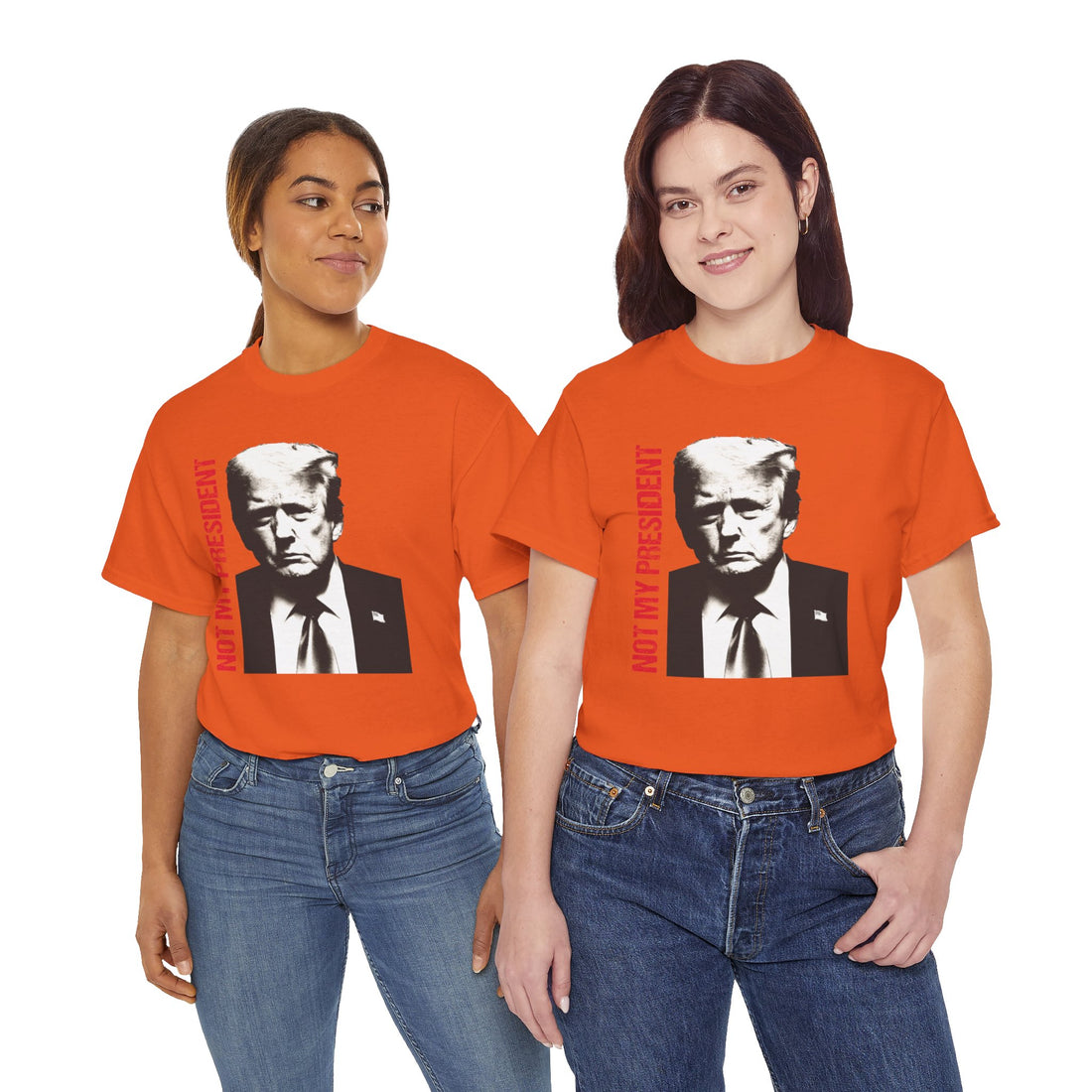 Not My President Unisex Heavy Cotton Tee