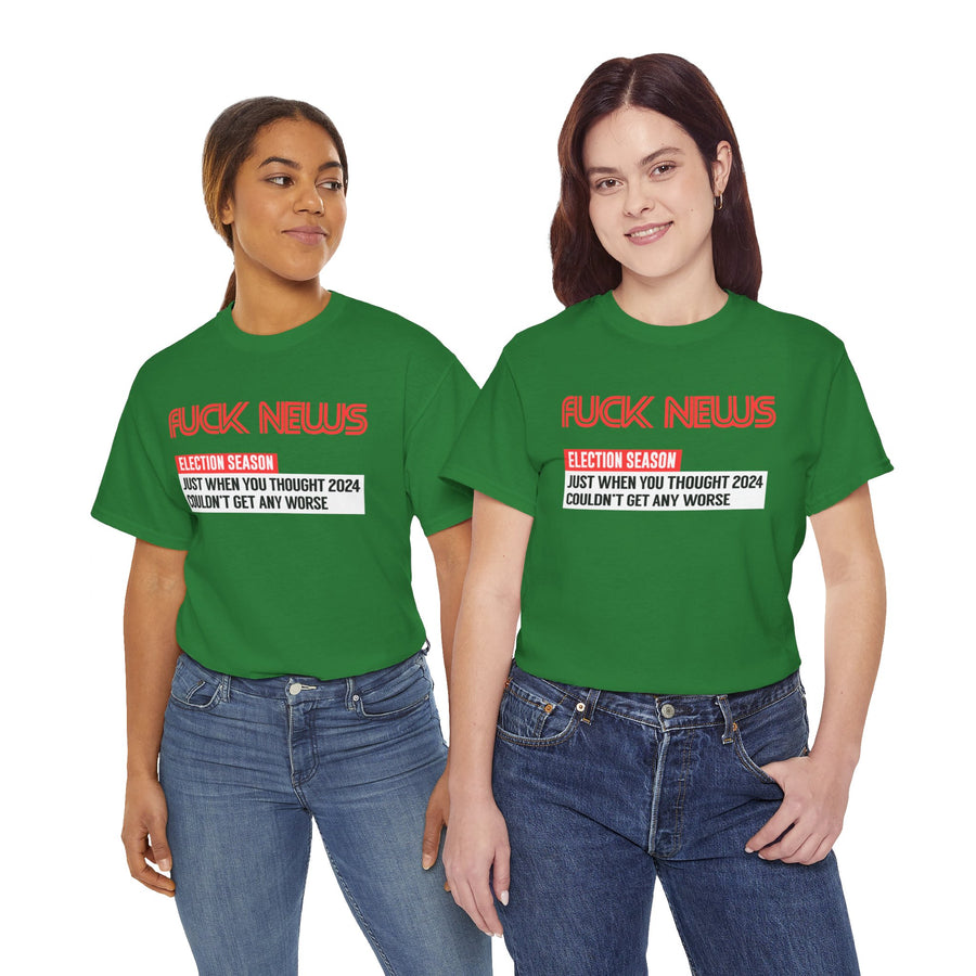 Fuck News Unisex Heavy Cotton Tee
