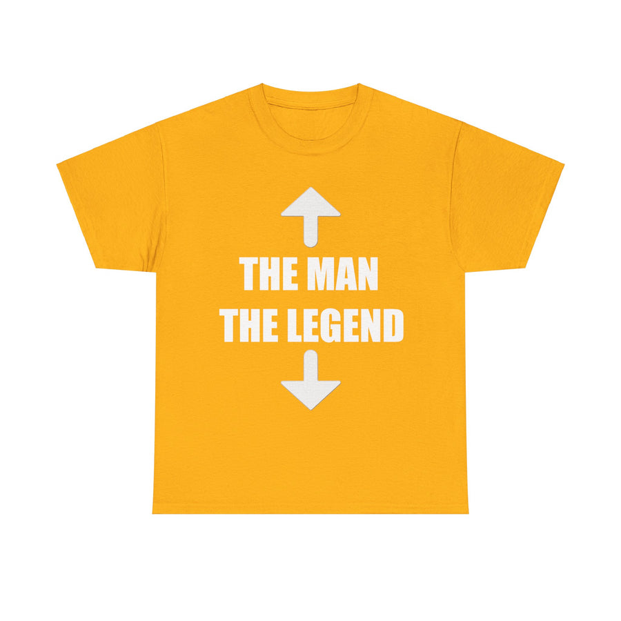 The Man The Legend Unisex Heavy Cotton Tee