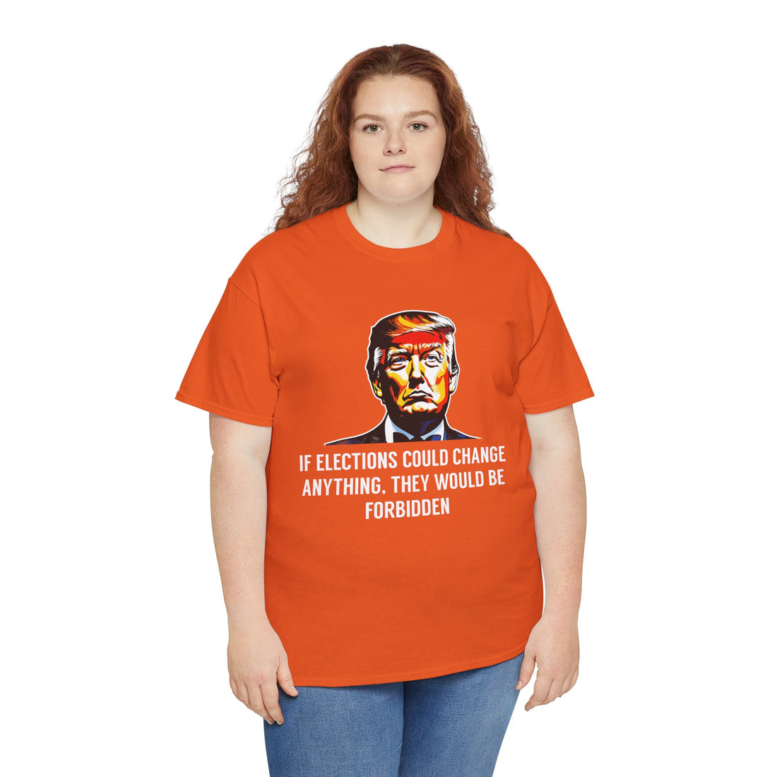 If Elections Could Change anything. They Would Be For Bidden Unisex Heavy Cotton Tee