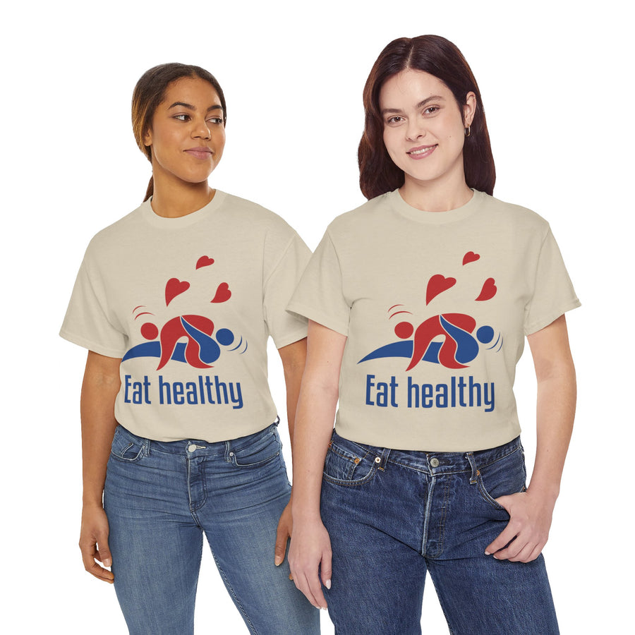 Eat Healthy Unisex Heavy Cotton Tee