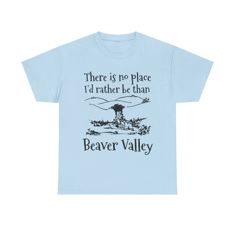 There Is No Place I'd Rather Be Than Bevear Valley Unisex Heavy Cotton Tee