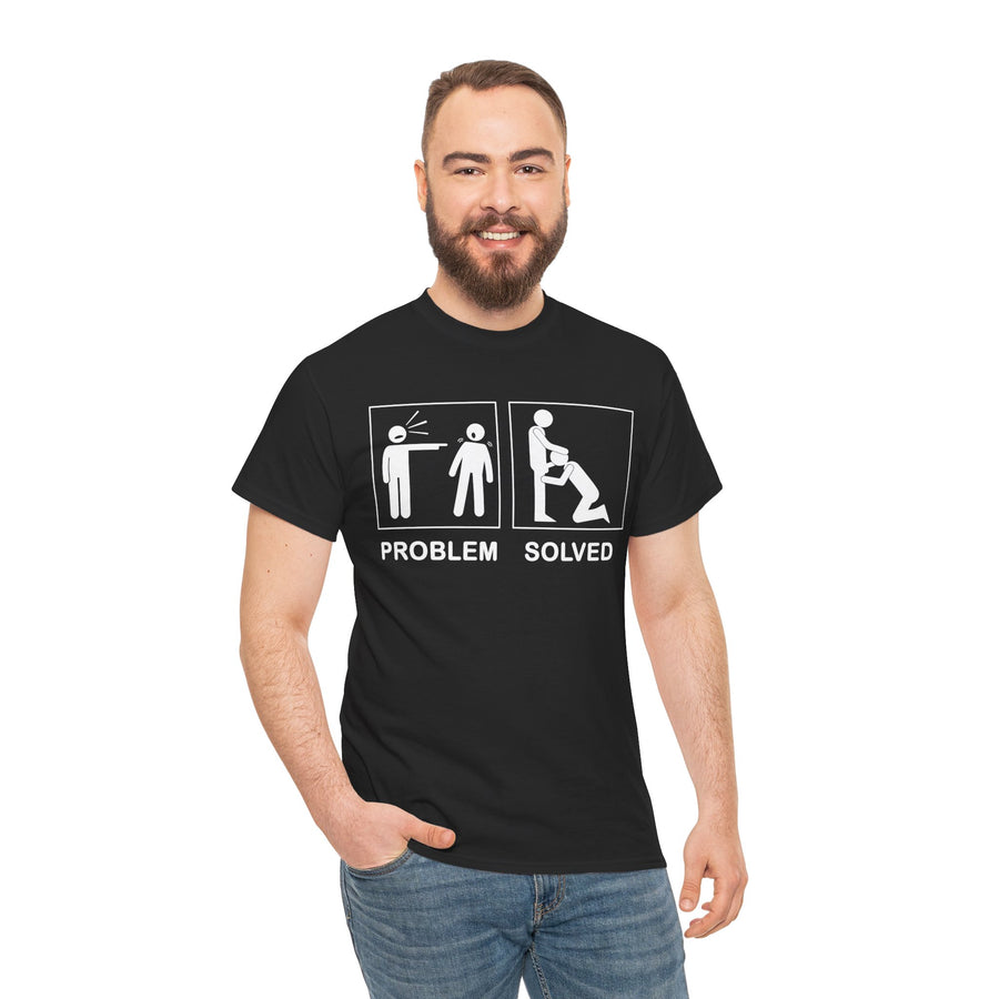 Problem Solved Unisex Heavy Cotton Tee