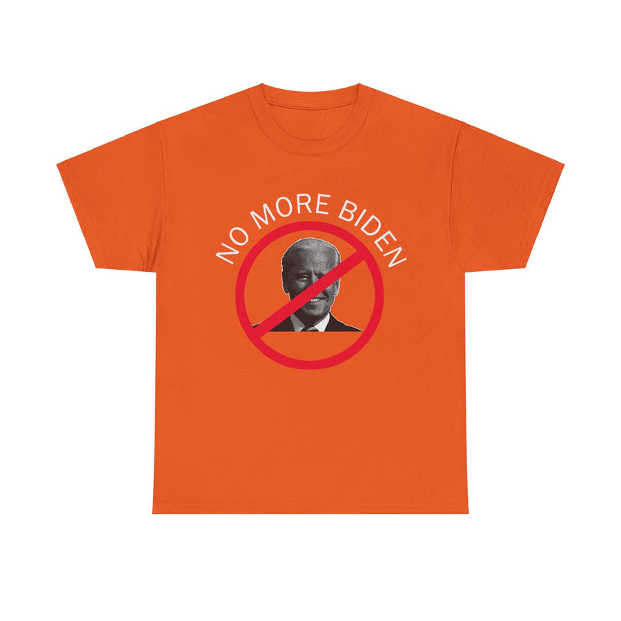 No More Biden Unisex Heavy Cotton Tee