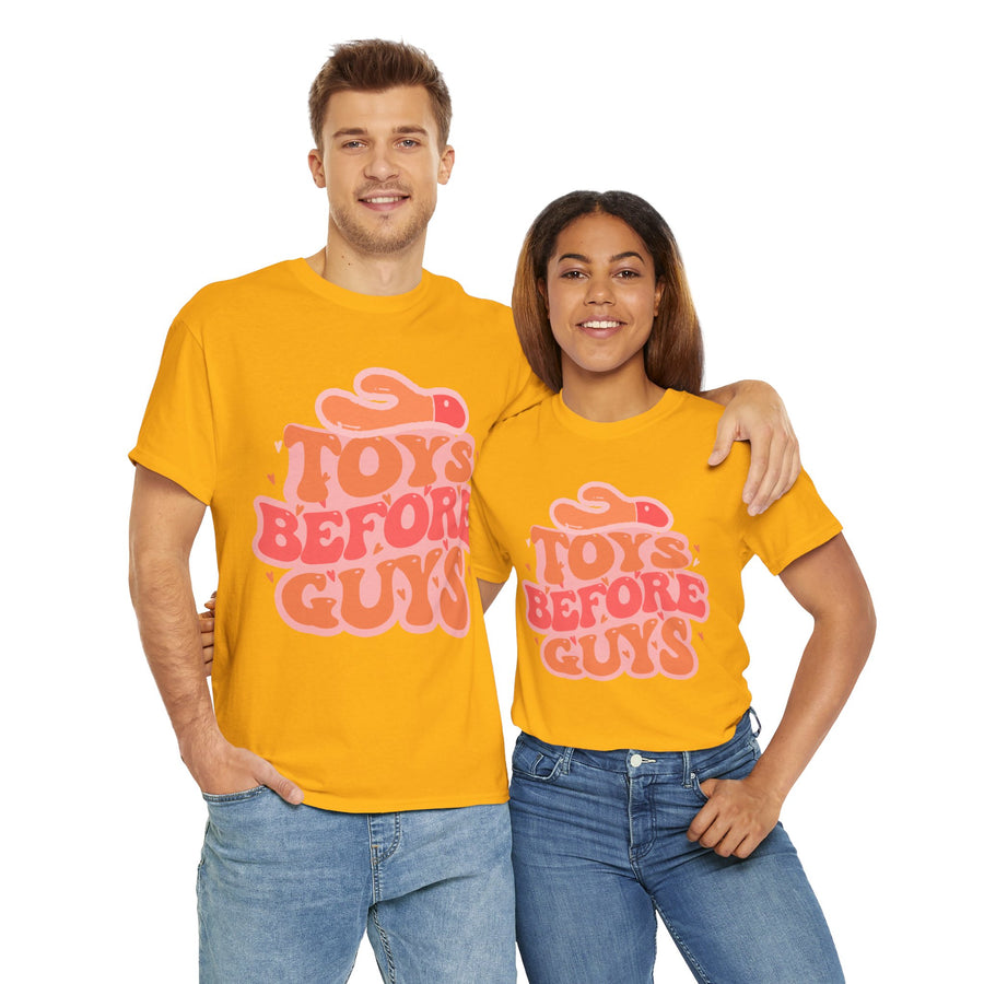 Toys Before Guys Unisex Heavy Cotton Tee