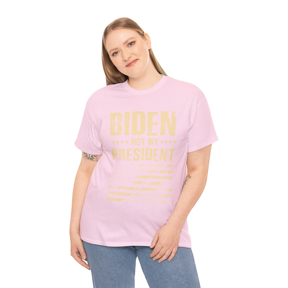 Biden Not My President Unisex Heavy Cotton Tee