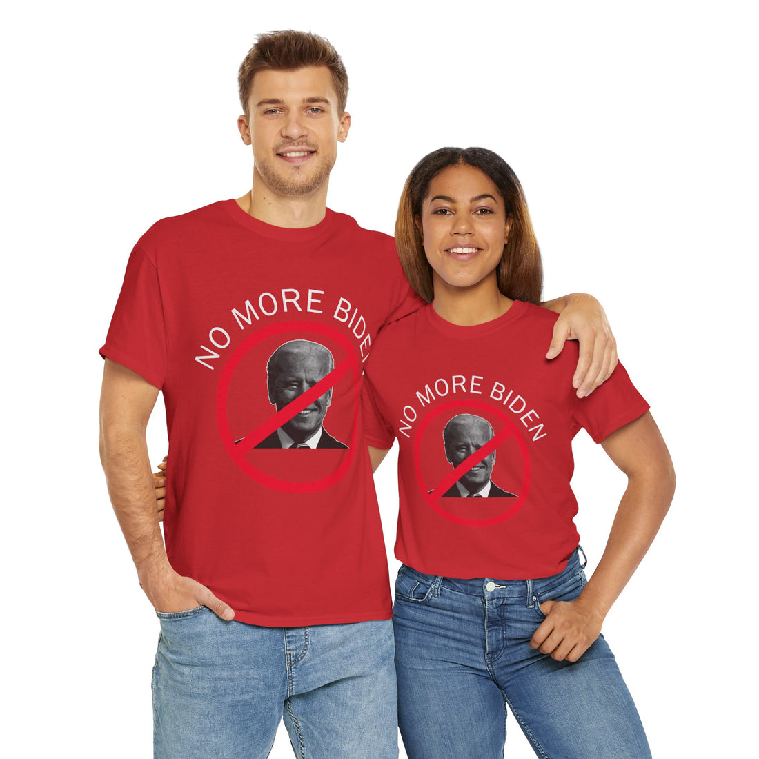 No More Biden Unisex Heavy Cotton Tee