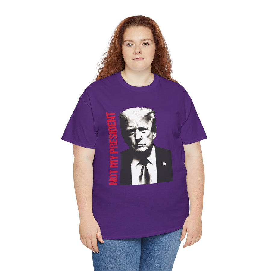 Not My President Unisex Heavy Cotton Tee