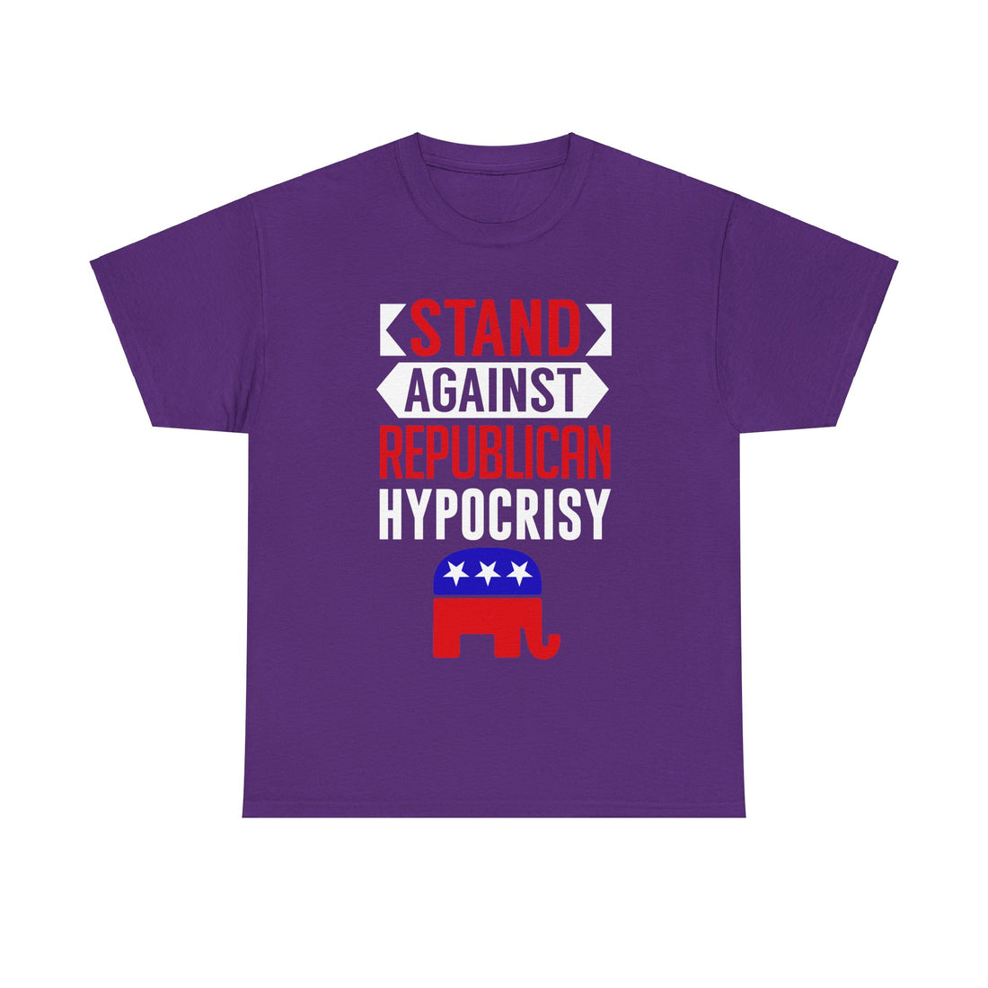 Stand Against Republican Hypocrisy Unisex Heavy Cotton Tee
