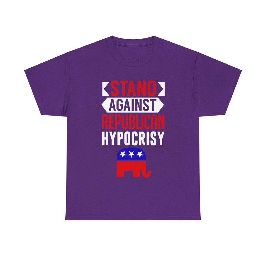 Stand Against Republican Hypocrisy Unisex Heavy Cotton Tee