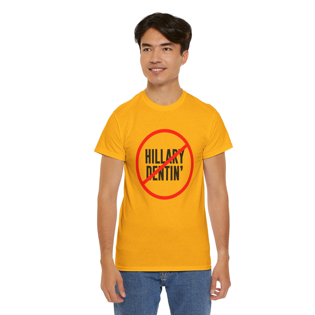 Hillary Dentin Unisex Heavy Cotton Tee