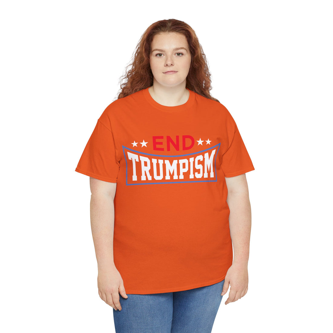 End Trumpism Unisex Heavy Cotton Tee