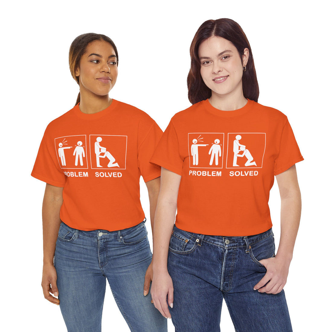 Problem Solved Unisex Heavy Cotton Tee