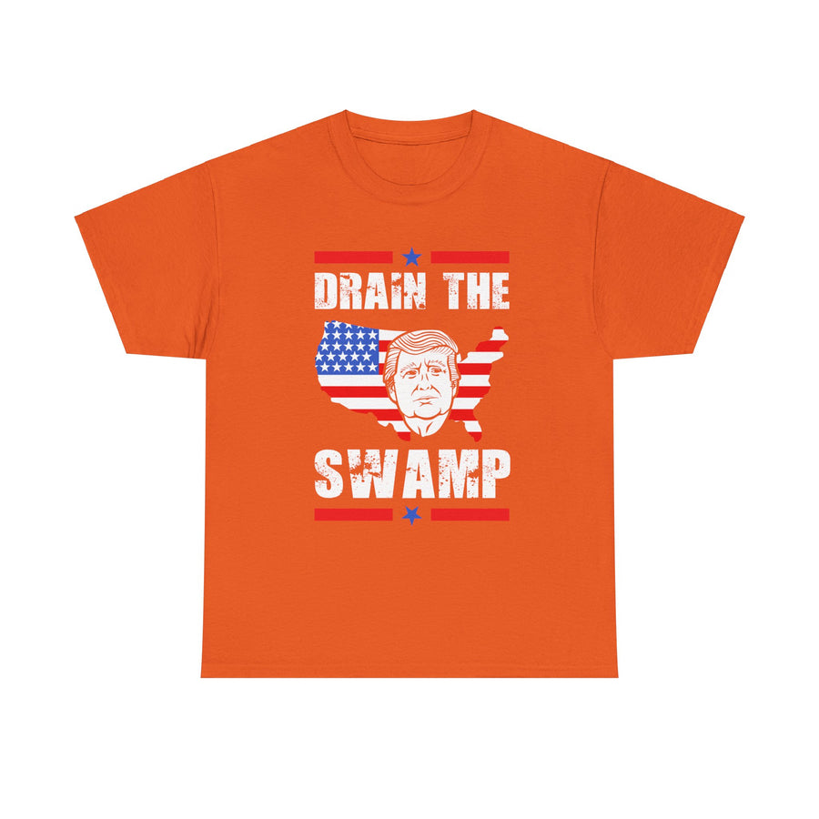 Drain The Swamp Unisex Heavy Cotton Tee